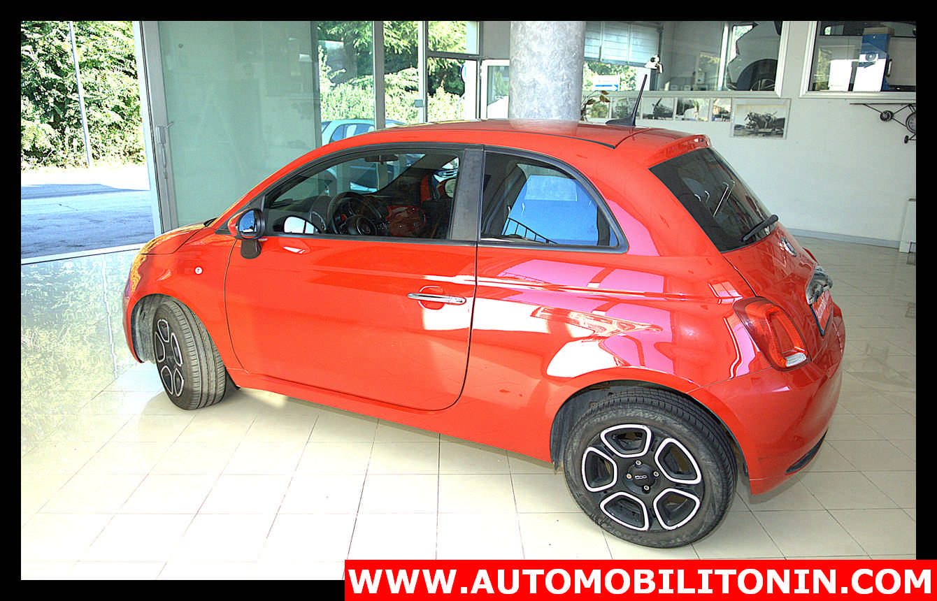 fiat 500 hybrid rossa (2)