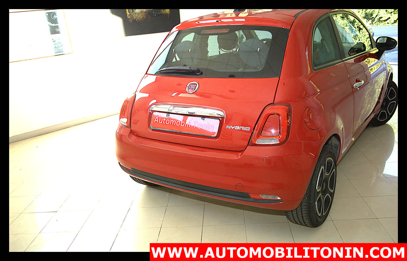 fiat 500 hybrid rossa (4)